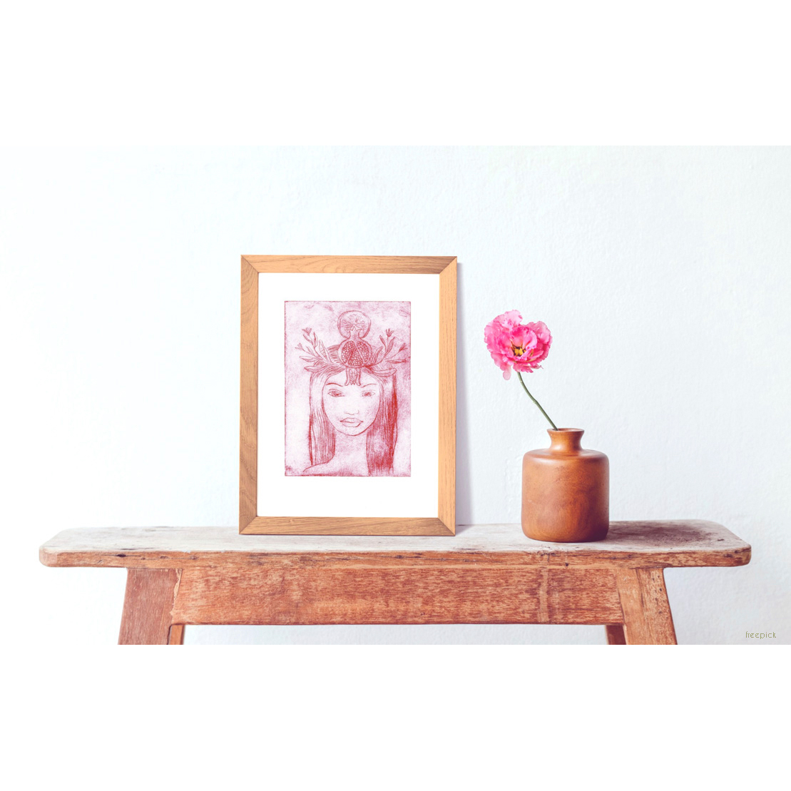 reproduction d'une gravure originale