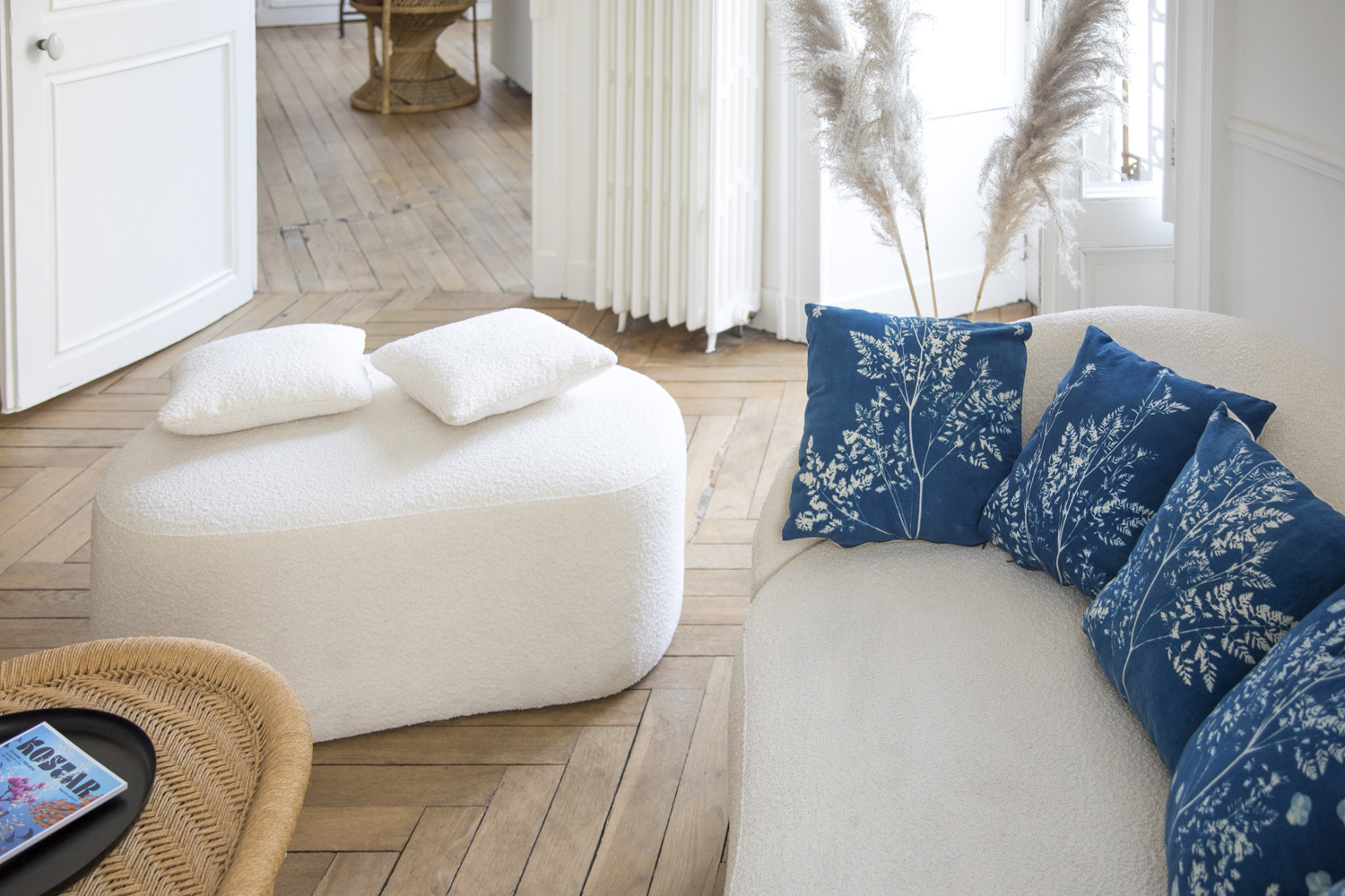 Coussin Collection PRINTEMPS Cerfeuil des bois 4 – Image 5