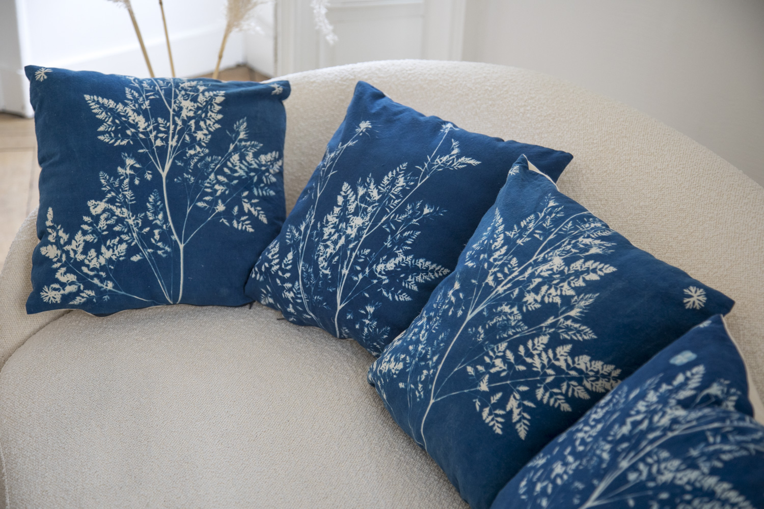 Coussin Collection PRINTEMPS Cerfeuil des bois 4 – Image 6