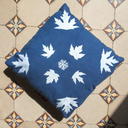 Coussin Collection Rosace Erable