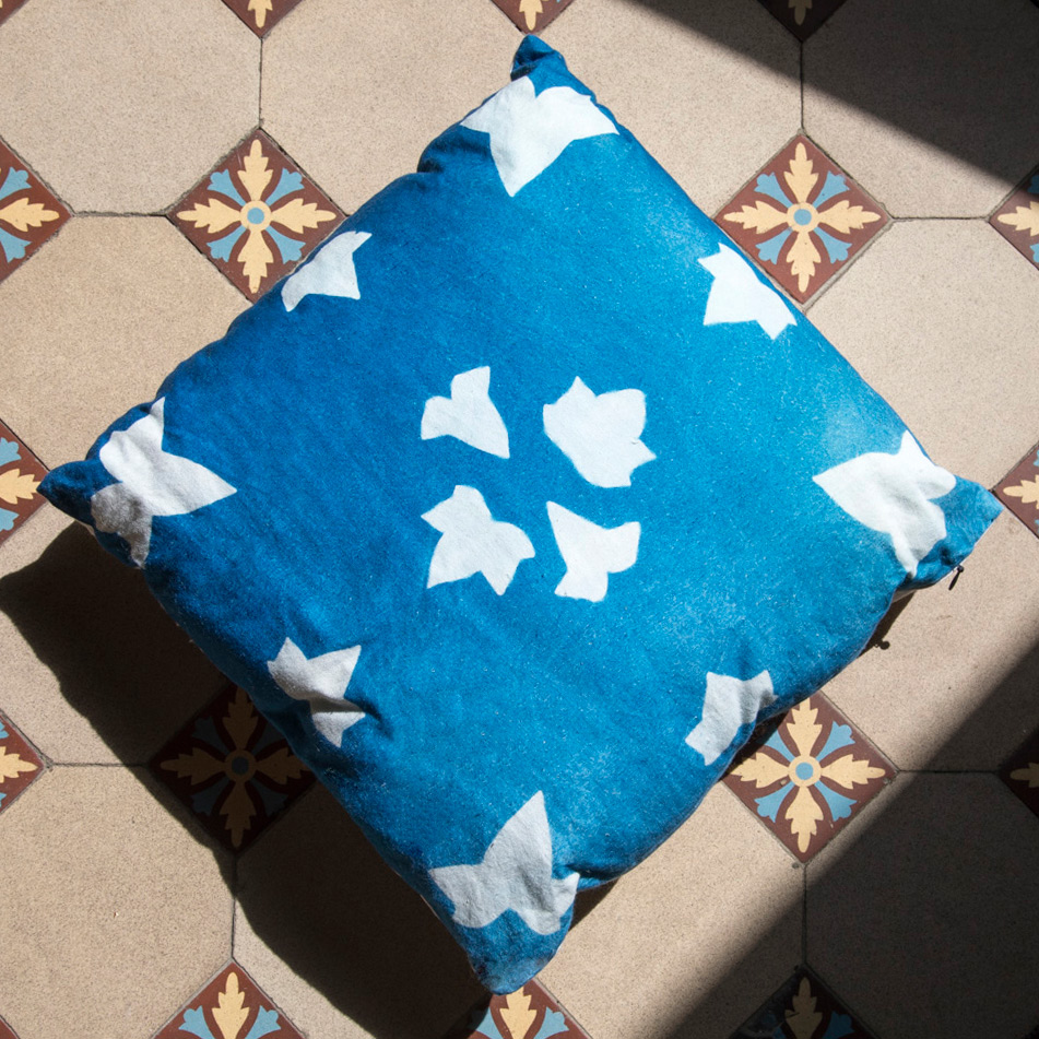 Coussin Collection ROSACE Lierre