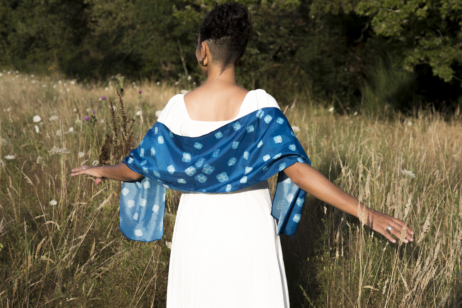 FOULARD Collection Végétale Hortensia 1 – Image 10