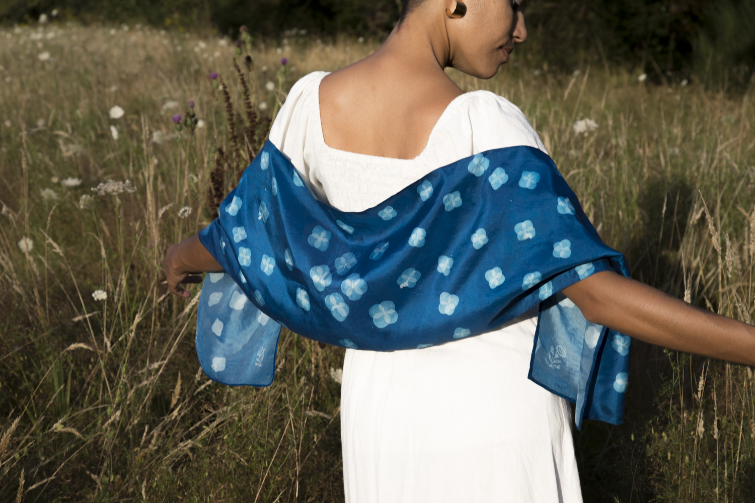 FOULARD Collection Végétale Hortensia 1 – Image 11
