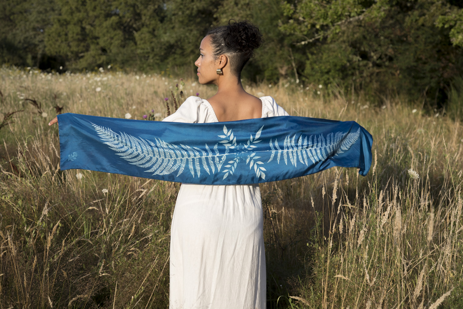 FOULARD Collection Végétale Fougères 2 – Image 8