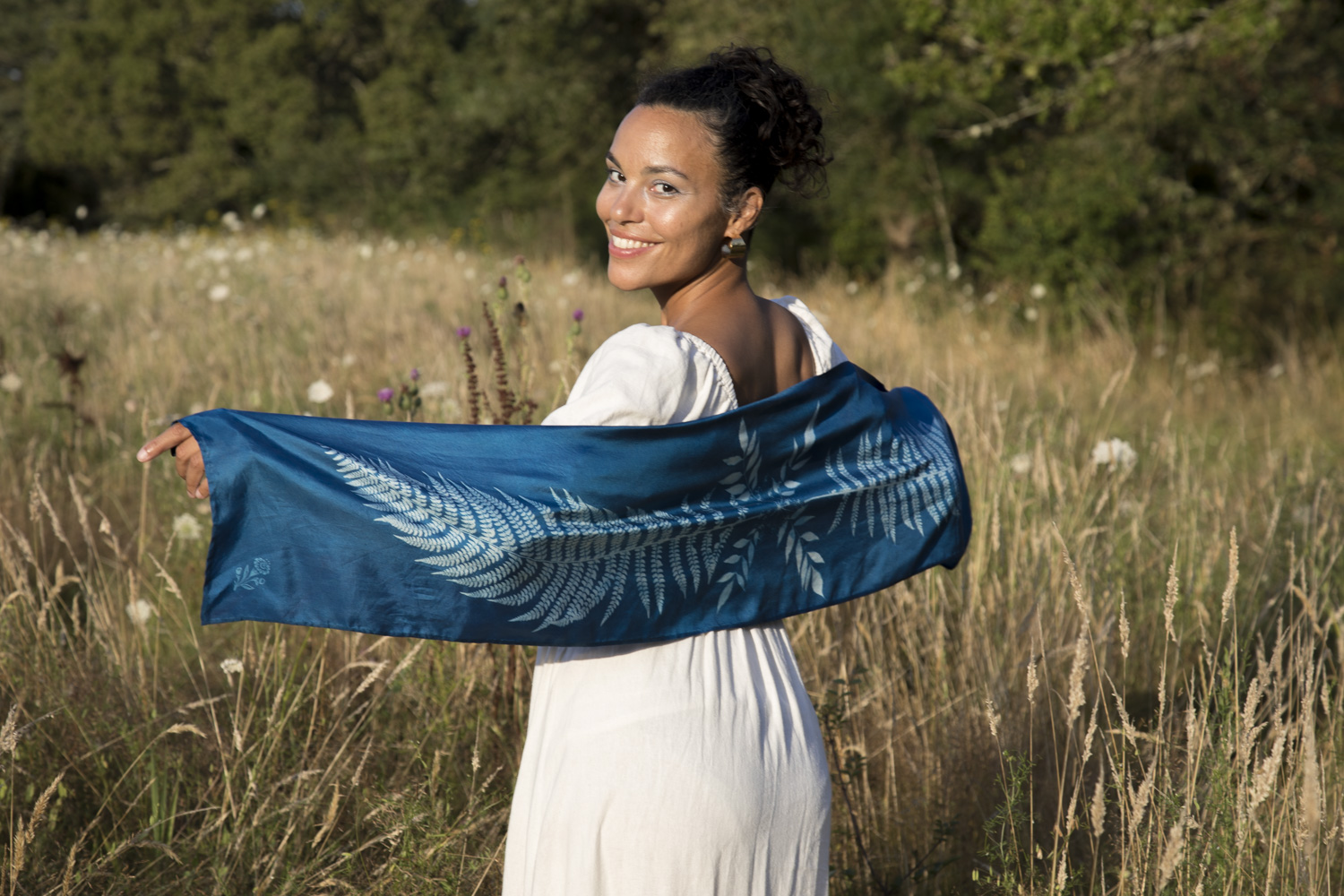 FOULARD Collection Végétale Fougères 1 – Image 6