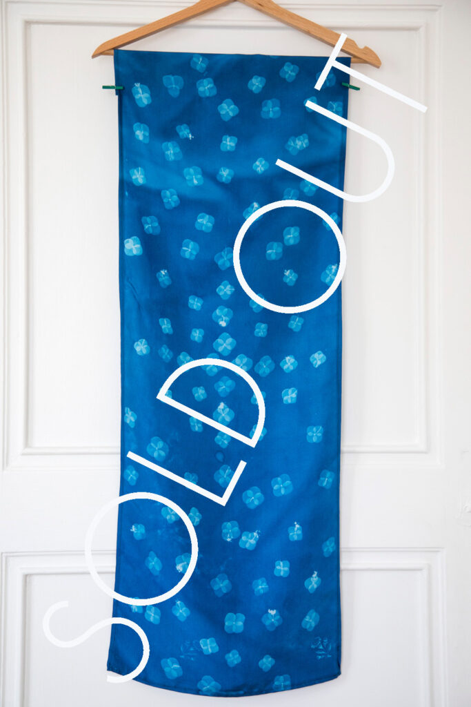 FOULARD Collection Végétale Hortensia 1